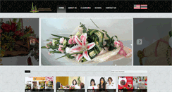 Desktop Screenshot of flowerschoolthailand.com